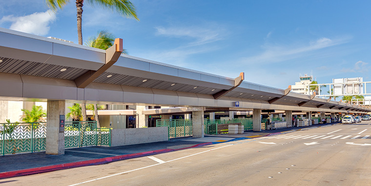 Honolulu Airport Overseas Terminal Metal Roof 4 by Statewide