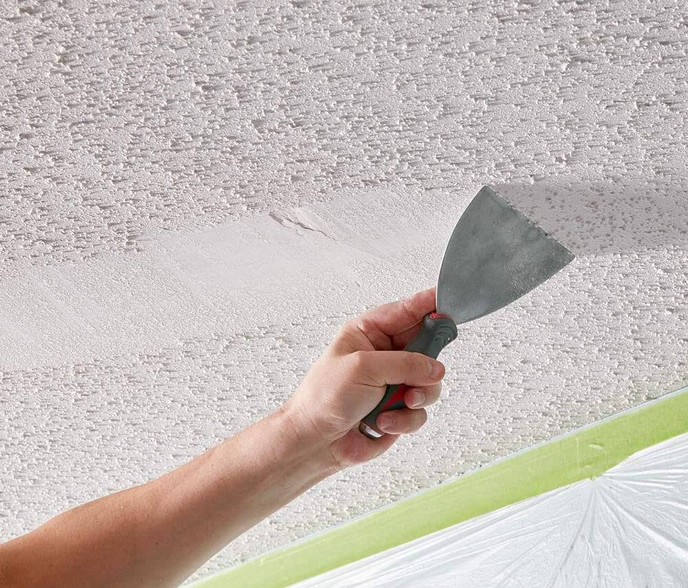 Removing Popcorn Ceilings: DIY vs Stretch Fabric